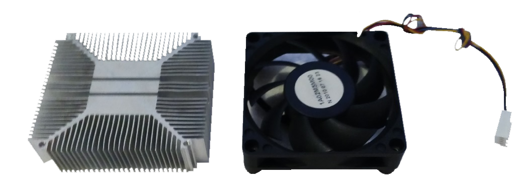 Imagine Radiator si Ventilator Procesor